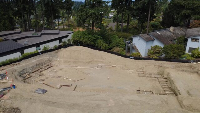 After months of building a solid foundation and completing the shell, it’s finally time to step inside. The structure is standing strong, and now the exciting details begin to unfold. Big things are coming this year. Stay tuned.  #LochwoodLozier #customhome #remodel #Bellevue #ClydeHill #Medina #MercerIsland #Kirkland #Redmond #Sammamish #Issaquah #PNWBuilders Custom home in Clyde Hill