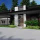 Modern custom home exterior showcasing thoughtful architectural design and craftsmanship.